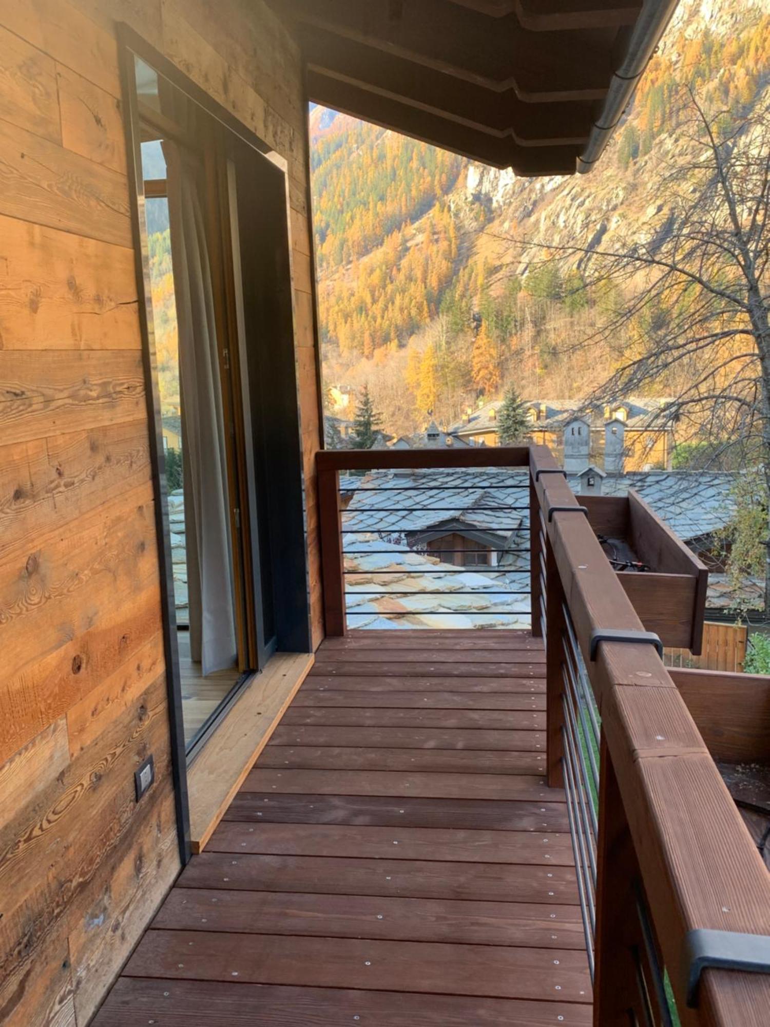 Ferienwohnung Foyer Grand Ru Courmayeur Exterior foto