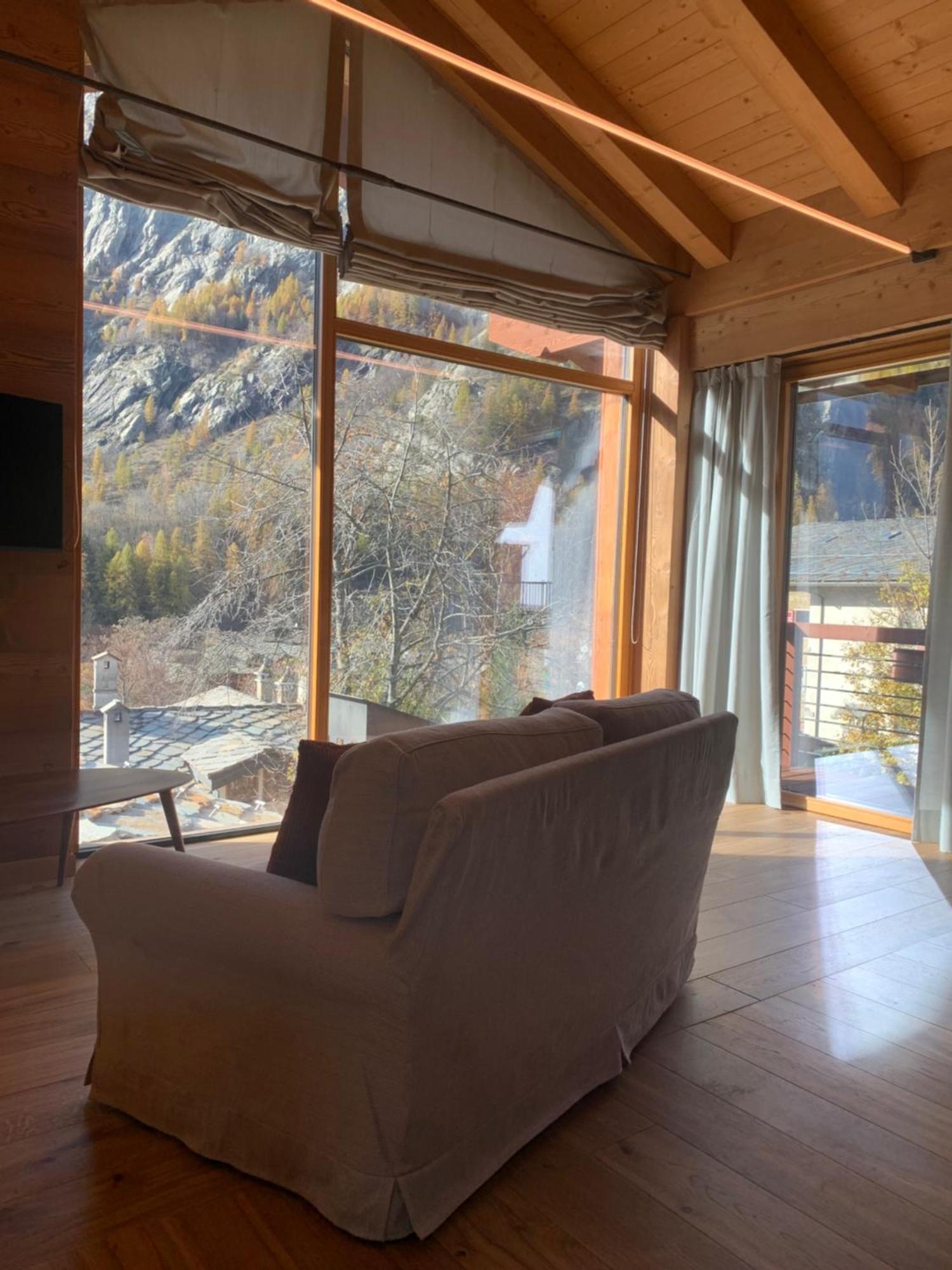 Ferienwohnung Foyer Grand Ru Courmayeur Exterior foto
